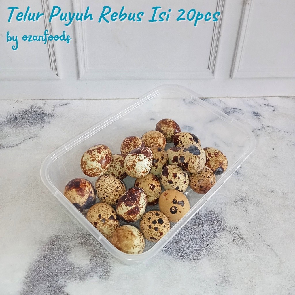 

Telur Puyuh Rebus Isi 20 pcs