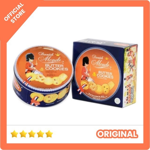 

Monde Danish Biskuit Butter Cookies 908gr Blue shell