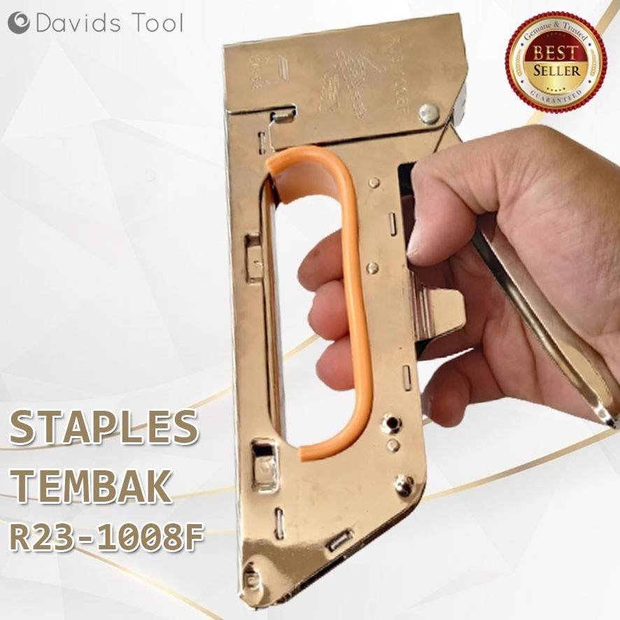 

Gun Tacker Stapler Tembak Setaples Staples Steples R23-1008F