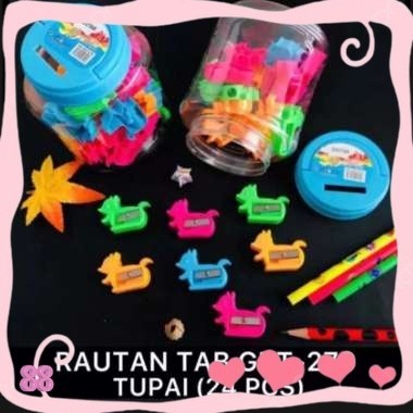 

RAUTAN PENCIL/SERUTAN BUAH PENCIL ISI 24 pcs ( BISA UTK CELENGAN)