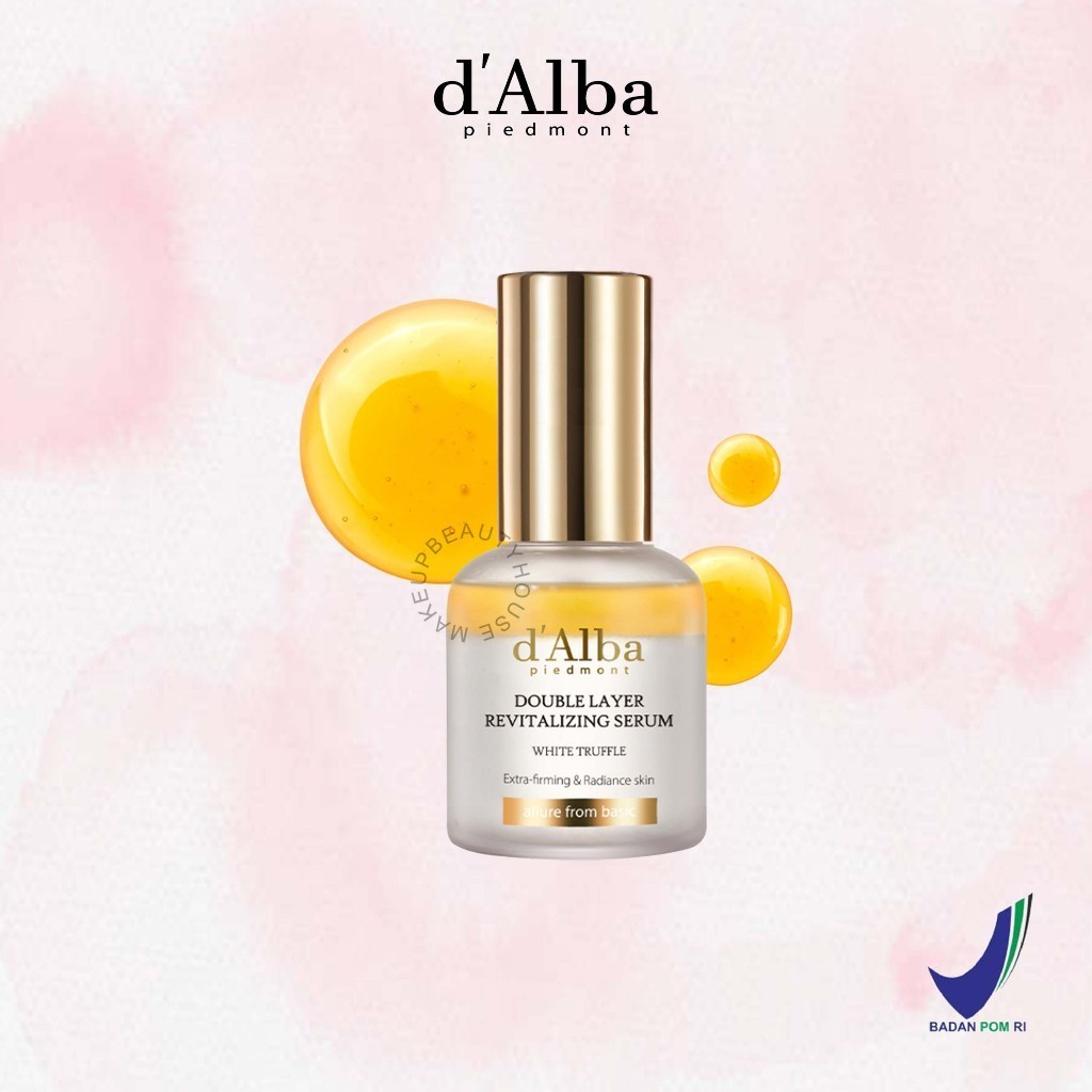 D’ALBA White Truffle Double Layer Revitalizing Serum 30ml
