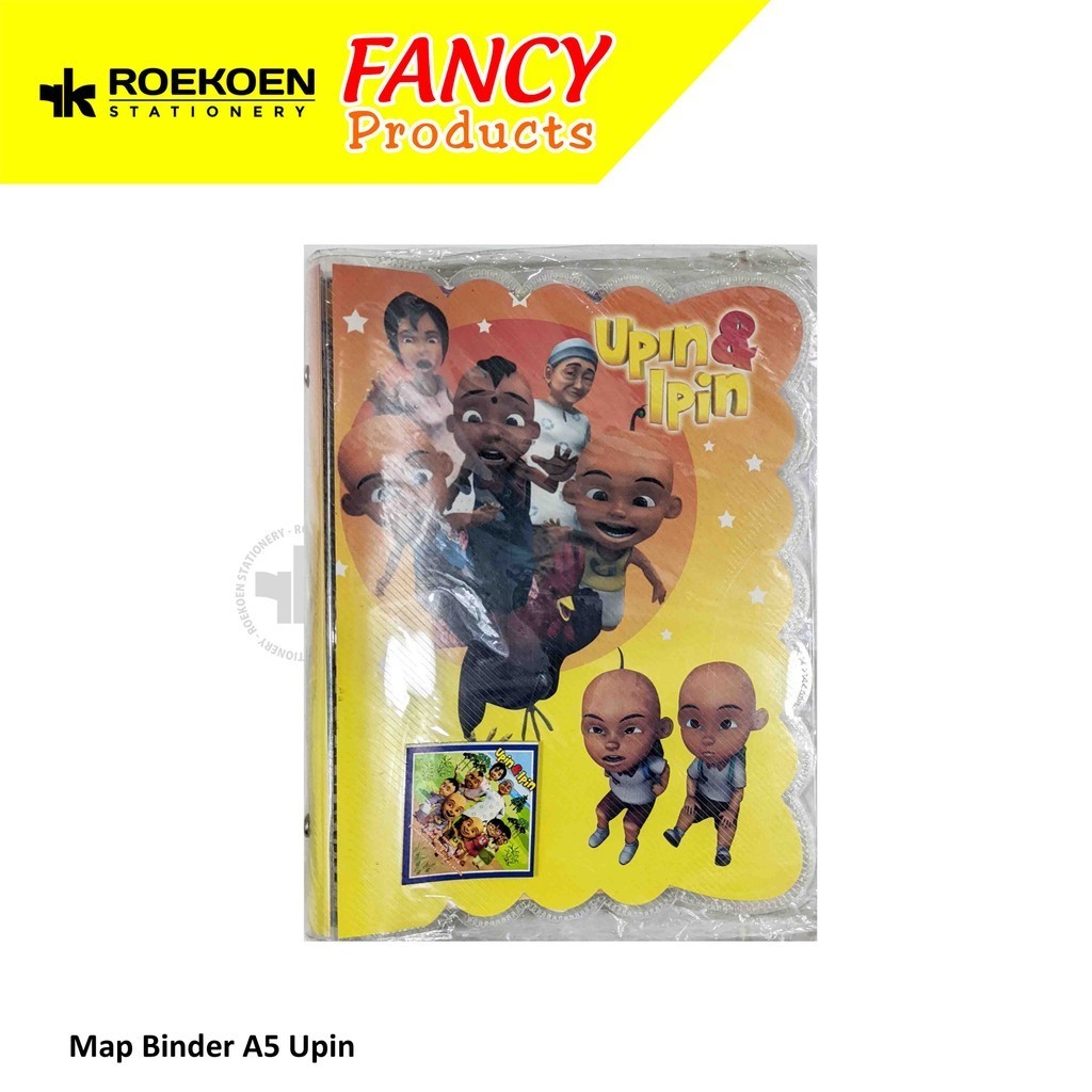 

Tanpa Merk Map Binder A5 Fancy Upin Ring Besi