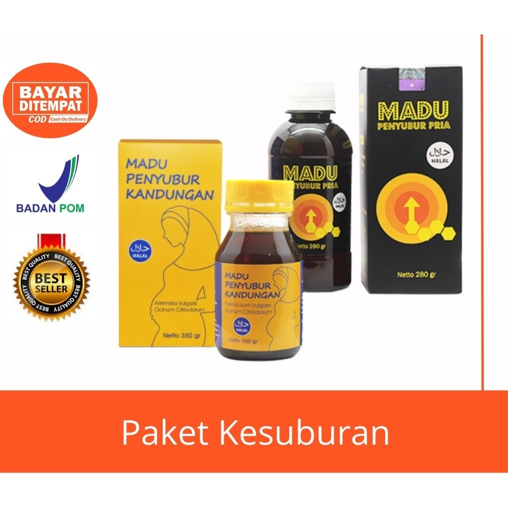 

[SEPAKET] Madu Penyubur Kandungan ORIGINAL Promil Untuk Suami Istri