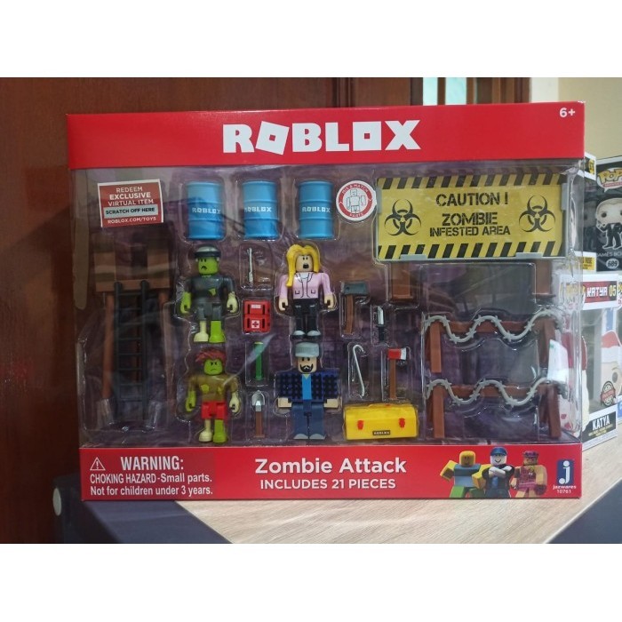 Cerah_Ceria99 Roblox Original Figure - Zombie Attack - ORI DUS PENYOK