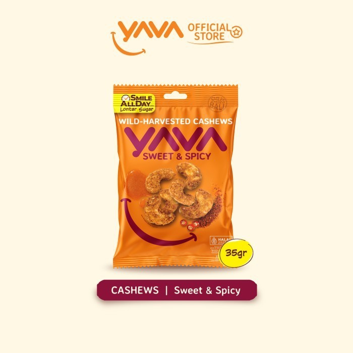 

YAVA Cashew Sweet & Spicy 35g