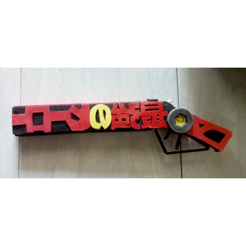 FR34RW Mainan kayu shotgun free fire jenis one punch man