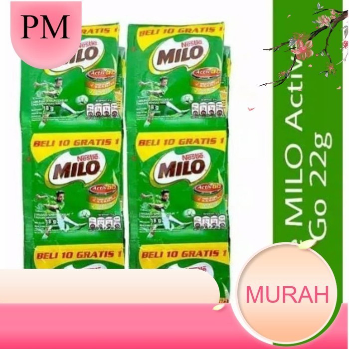 

Milo Sachet 22gr Renceng (11 Sachet) / milo renteng