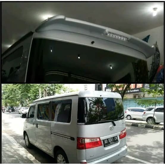 Spoiler Daihatsu Luxio dengan lampu / Spoiler Luxio With Lamp