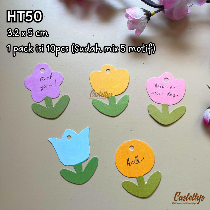 

HT50 Hangtag Hang Tag Label Gantungan Kotak Kue Hampers Kado dll