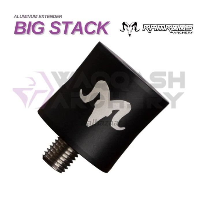 RAMRODS BIG STACK ALUMINUM STABILIZER EXTENDER Recurve Standard Original