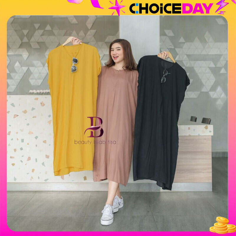 Daster Long Busui Polo Daster Dewasa Kekinian Panjang Daster Bumil Viral 2024 Remaja Murah Model Bar