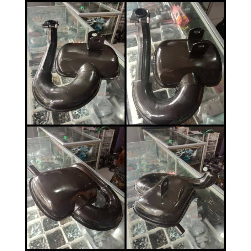 knalpot bigbox vespa (suara halus ) standart dan 200cc