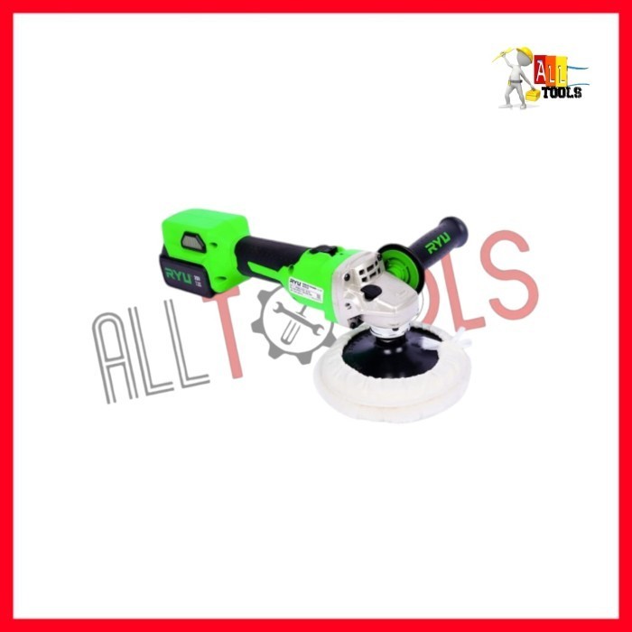RYU Cordless Polisher 150 mm - Mesin Poles Mobil Motor Baterai