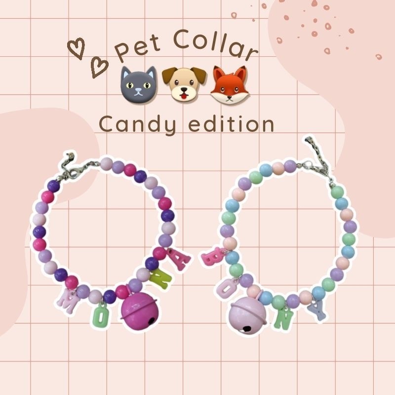 Kalung kucing free custom nama Kalung kucing lucu Kalung kucing murah