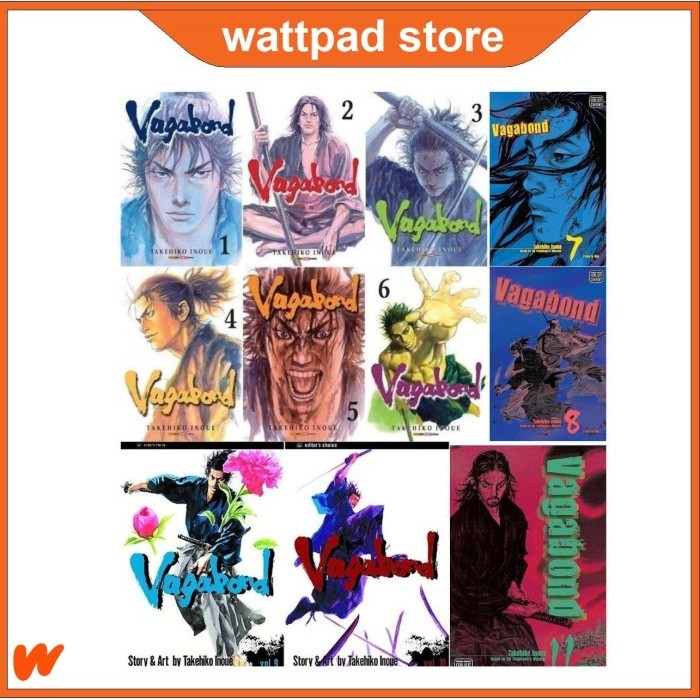 Komik Vagabond, (English) - vol.1