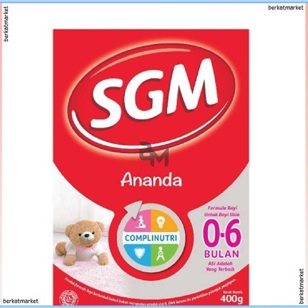 SGM Ananda Susu Bubuk 0 6 Bulan  612 Bulan 400gr