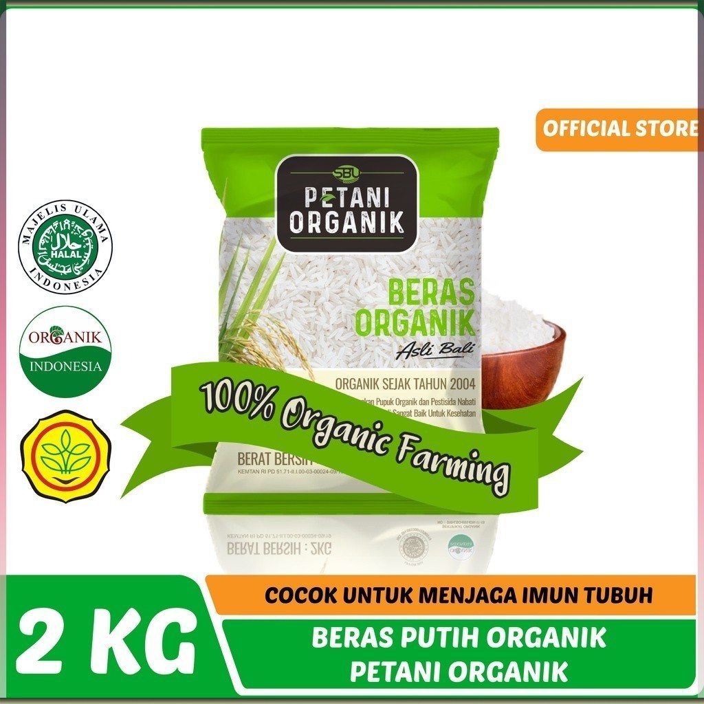 

Beras Organik Putih Petani Organik White Rice Organic 2kg Imun Tubuh Kediri Kita Cocoki Merah Hitam Coklat Diet Premium Paket Pandan Wangi Pulen Menthik Susu Menyusui Pink 1kg 2kg 3kg 5kg 10kg 15kg 20kg 25kg 30kg 50kg Kecil Enak Murah Promo Gratis Ongkir