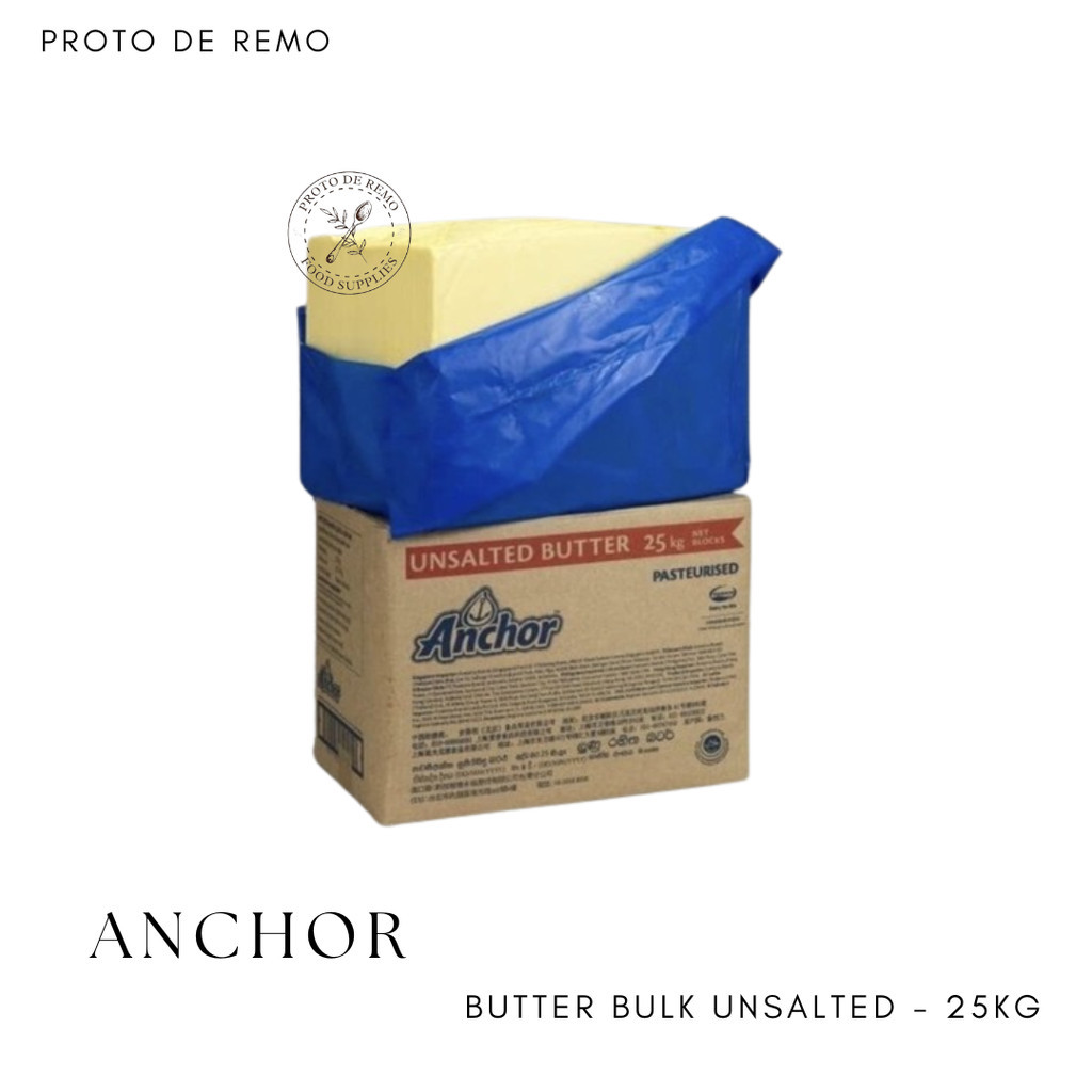 

Anchor Butter Bulk Unsalted 25kg