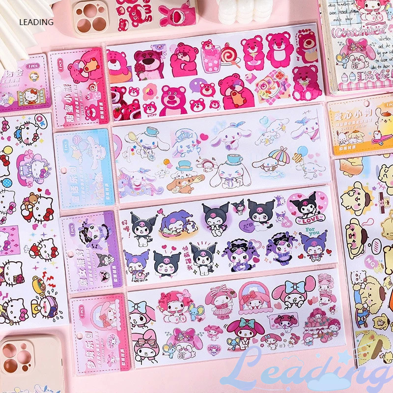

Pita Ledger Tangan Tangan Air Diary Diy Sticker Anak Kartun Stiker Bahan-Le