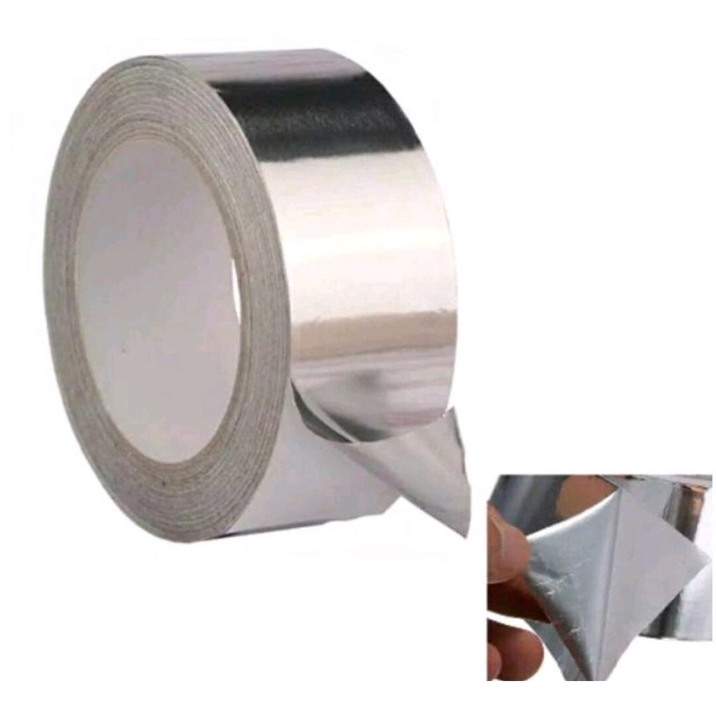 

( BISA COD) GLOSIR Tambal panci aluminium foil 1 roll / tambal panci aluminium foil bocor panjang 1 roll