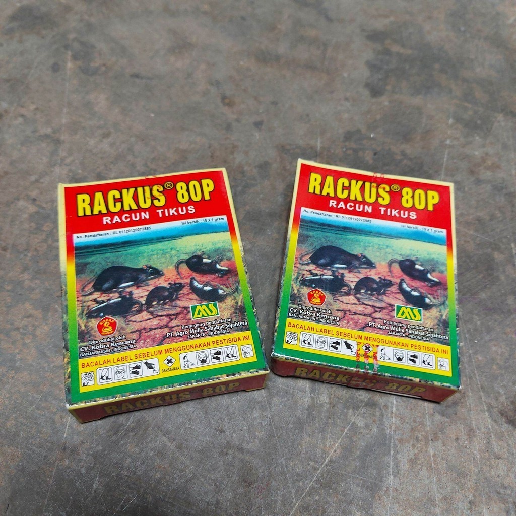 Racun Tikus Ampuh cap Rackus / Tikus Racun Tikus  Paling Ampuh / Pembasmi Tikus Ampuh