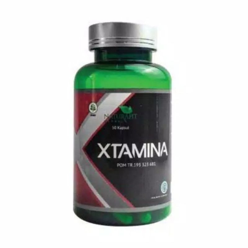 X TAMINA - XTAMINA - XSTAMINA Suplemen Obat Herbal Stamina PriaOriginal(Produk Original)