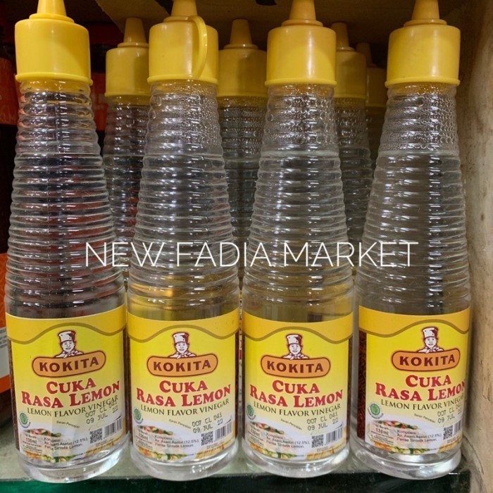 

Cuka Rasa Lemon (Lemon Flavor Vinegar) 130ml - TTA