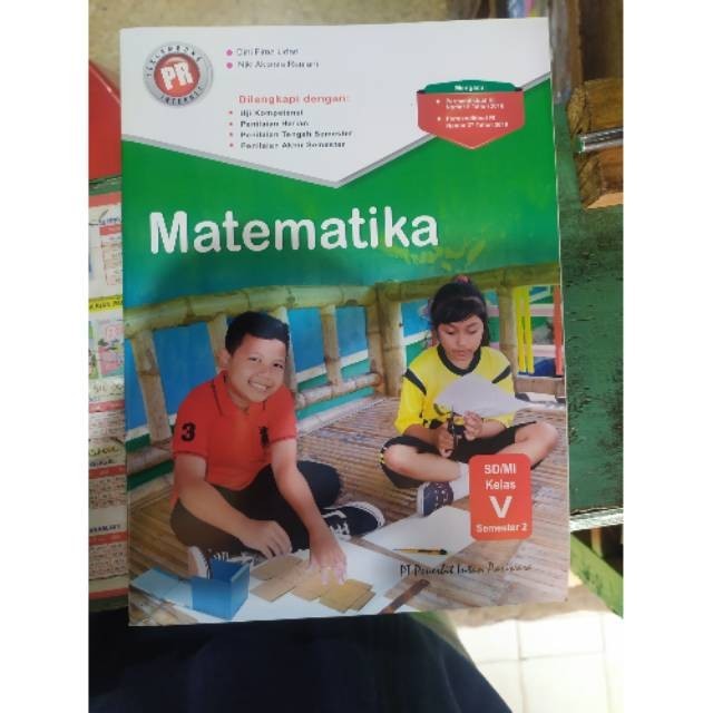 Buku PR Matematika Kelas 5 Semester 2 Revisi Intan Pariwara