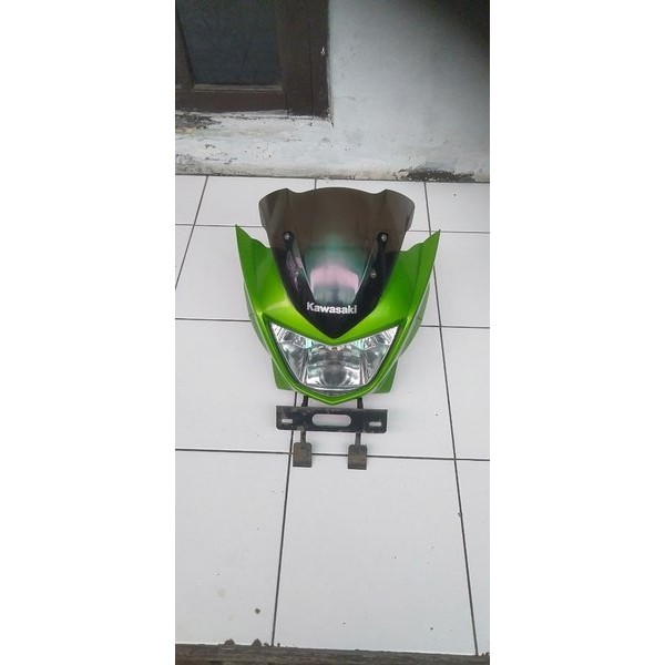 Reflektor Depan Ninja R Original Cover Reflektor Barong depan Breket lampu depan ninja R VR Ori