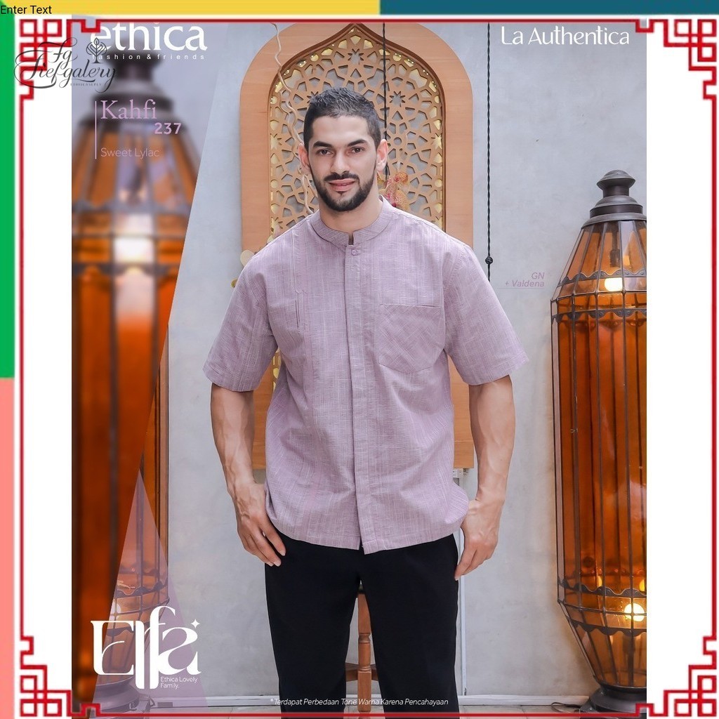 (Fg)ETHICA SEPLY TERBARU/ Koko Dewasa Kahfi 237 Baju Muslim By Ethica /Kualitas Premium/Ethica Origi