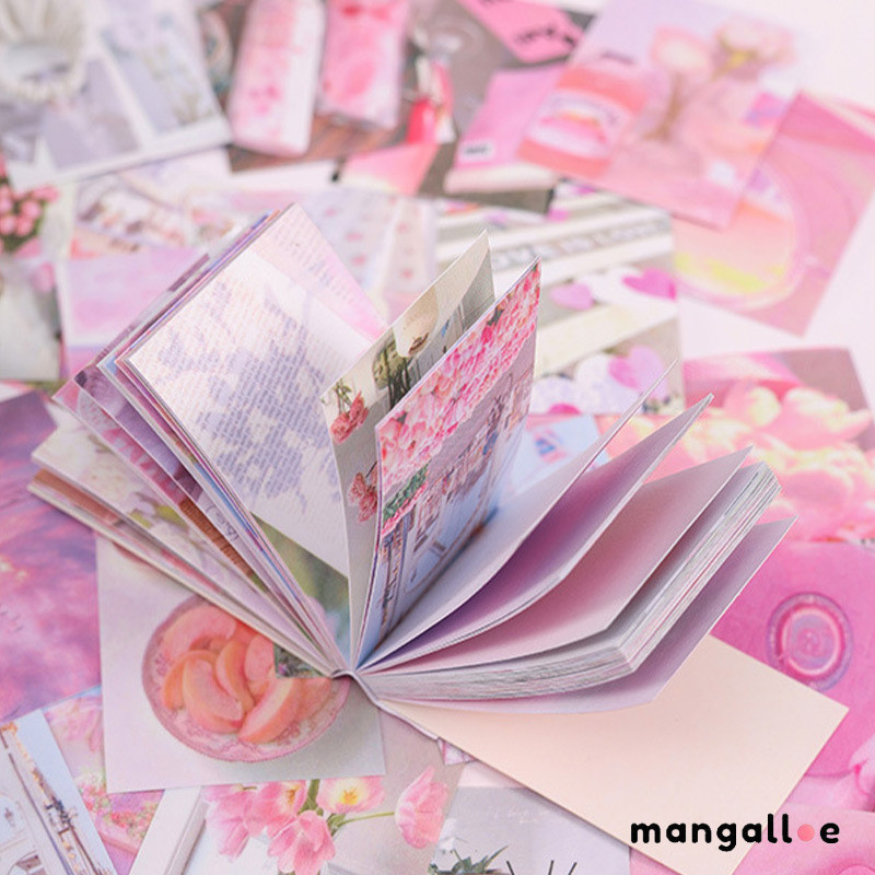 

【COD】 Stiker Pemandangan Indah Kreatif Stiker Gaya Ins Lucu Stiker Bahan Buku Besar Tangan MG