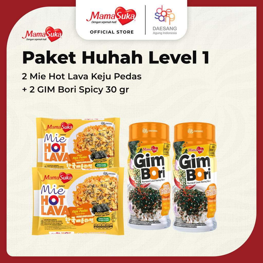 

MamaSuka - Paket Huhah Level 1