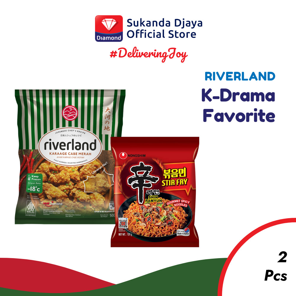 

Riverland K-Drama Favorite 1 [Chicken Cabe Merah Karaage + Nongshim Stir Fry]