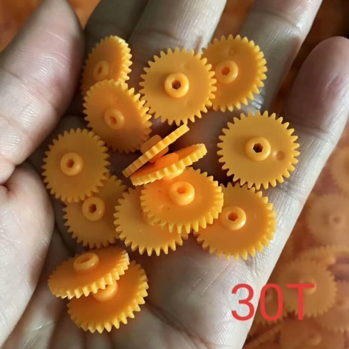 LG99 Gir 30T oren gir as roda tamiya (10pcs)