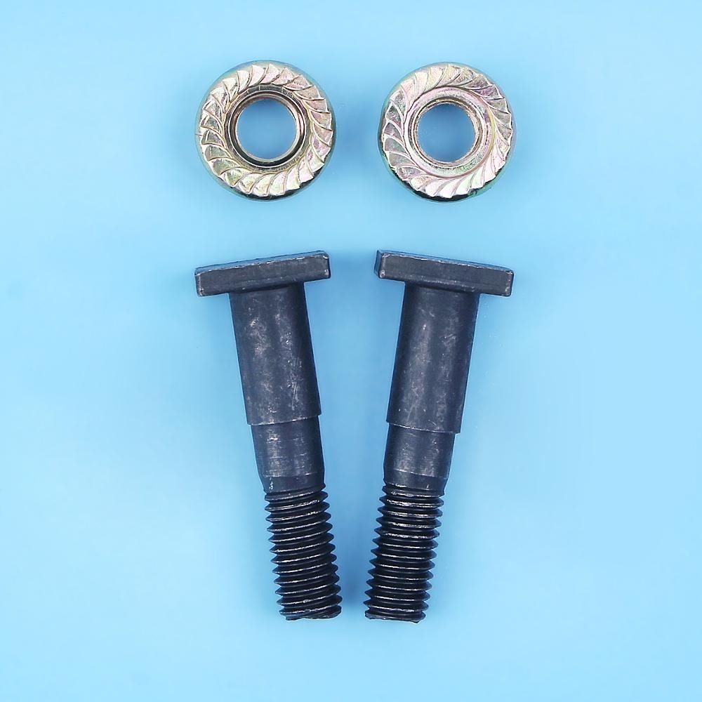 Bar Studs Collar Screws W/ Nuts Set For HUSQVARNA 61 66 181 266 268 272 272XP 281 288 362 365 371 37