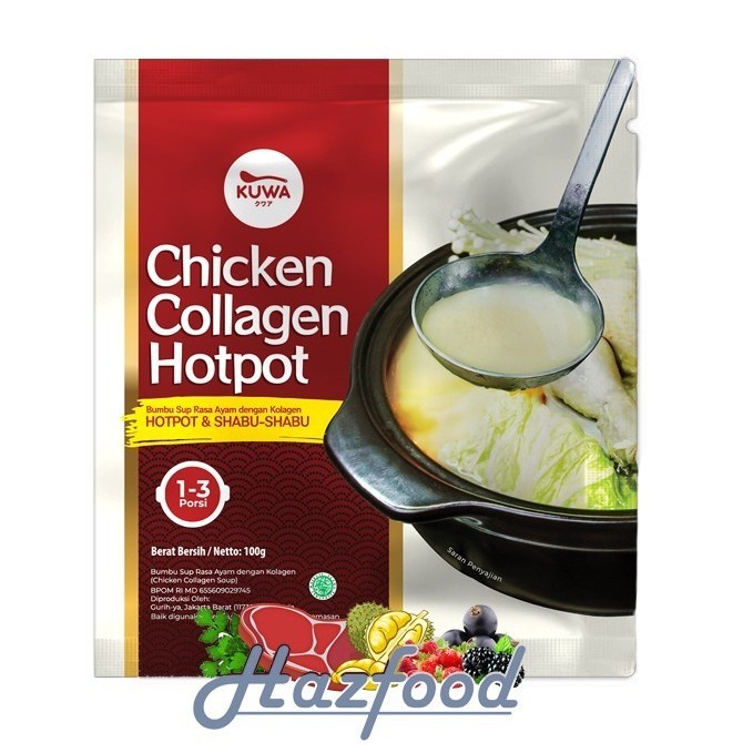 

KUWA Chicken Collagen Hotpot - Kaldu Sup Ayam Kolagen - 100g