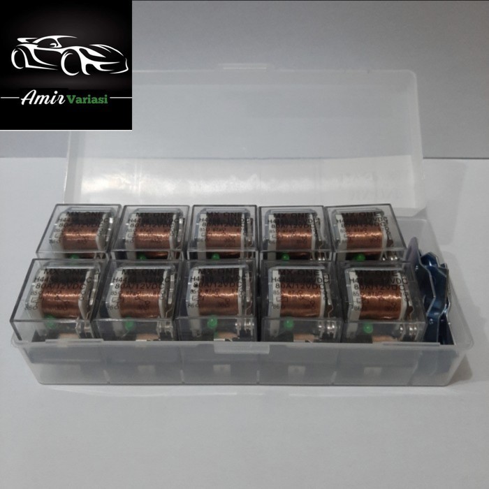 Relay 5 kaki 12V 80A waterproof MX-ONE - 80A, KRT Variasi