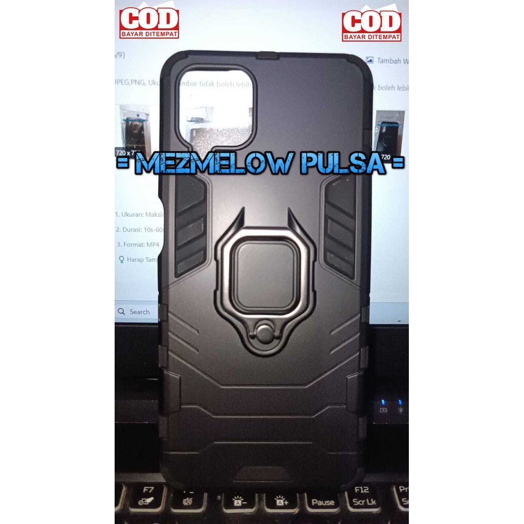 Hard Case Ring Magnet Stand Case Armor Case SAMSUNG M12 / SAMSUNG A12 5G