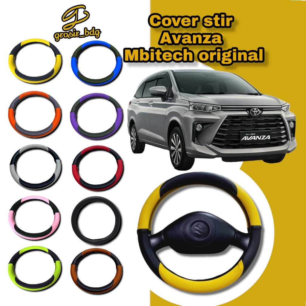 COVER STIR MOBIL AVANZA KULIT MBTECH ORIGINAL
