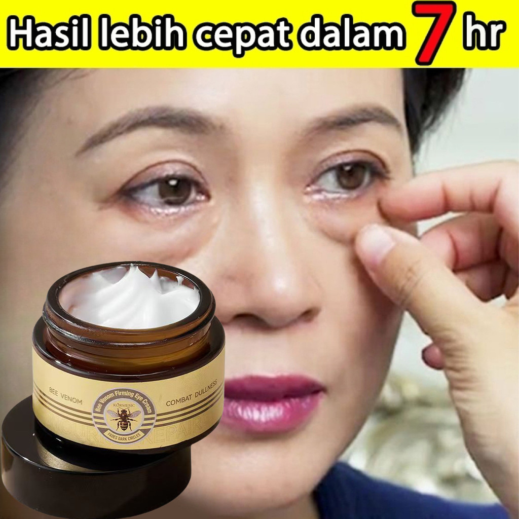 【100% Asli】Krim Mata Anti Keriput Kantung mata Perawatan Kulit Anti-krim kantung mata ampuh-menghila