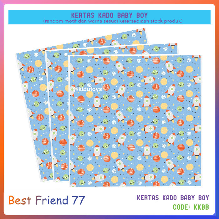 

Kertas Kado dan Kartu Ucapan - UP12