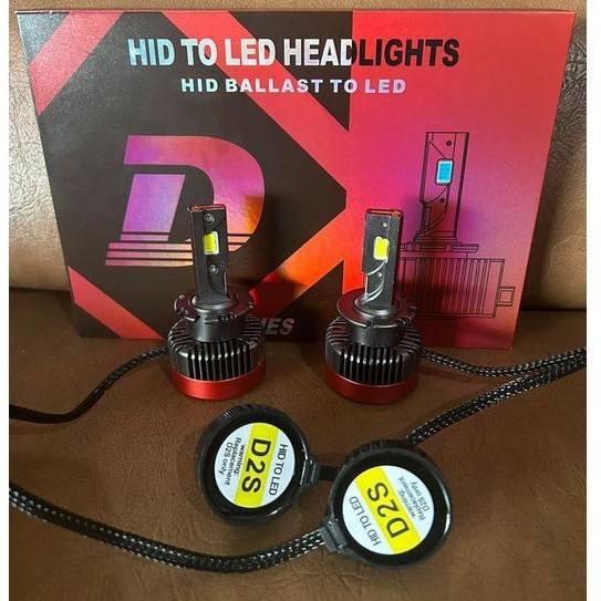 Lampu LED D2S D2R D4S D4R 45W premium HID TO LED mobil juke vios - LED D2S/R