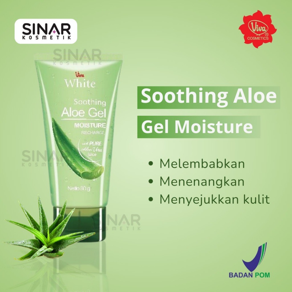 Viva White Soothing Aloe Vera Gel moisture / AloeVera Gel Viva