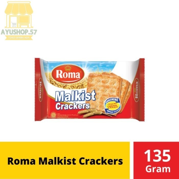

Roma Malkist Crackers Original [135 g] - AYUSHOP57