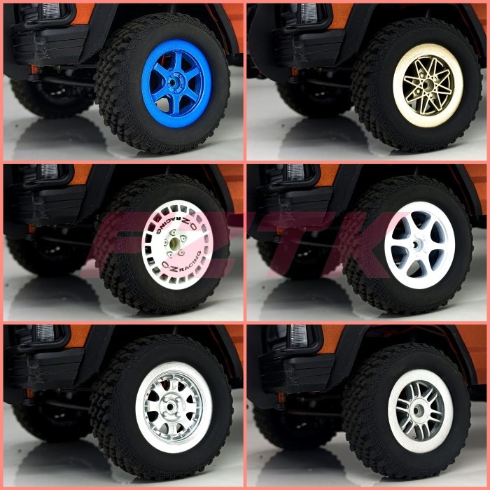 VELG MN78 MN99 MN90 dll hex 5mm 1/16 1/12 PNP BAN BAWAAN (satuan)