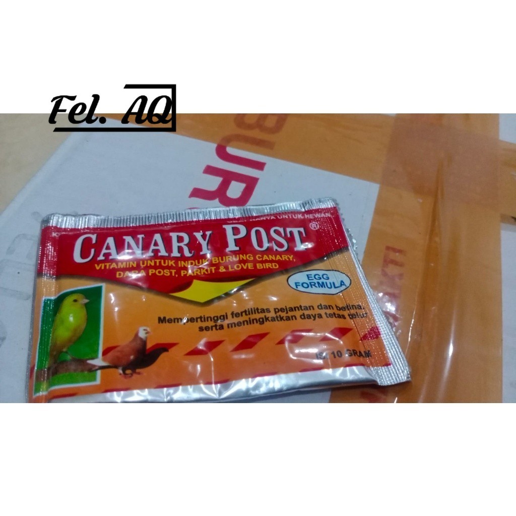 VITAMIN CANARY POST VITAMIN TERNAK BREEDING KENARI DARA POST 10GRAM MURAH BERKUALITAS