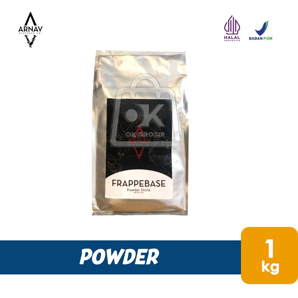 

Bubuk Frappe Base Arnav Minuman Powder Drink (1 kg)