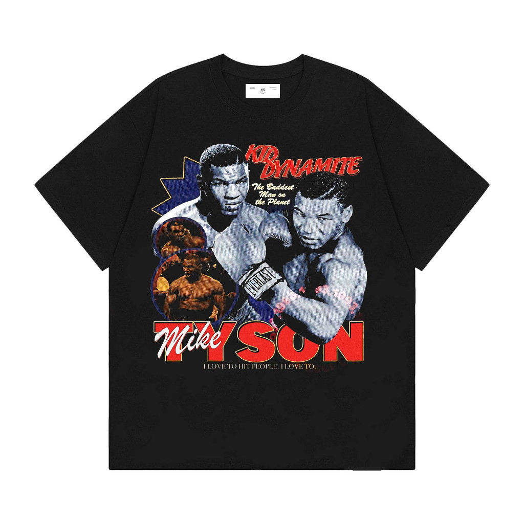 T-Shirt Mike Tyson Black Tees