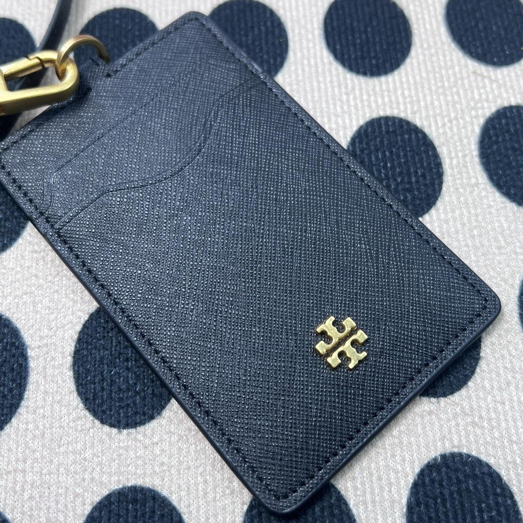 

TORY BURCH New Lanyard 100% Original Work Card Holder