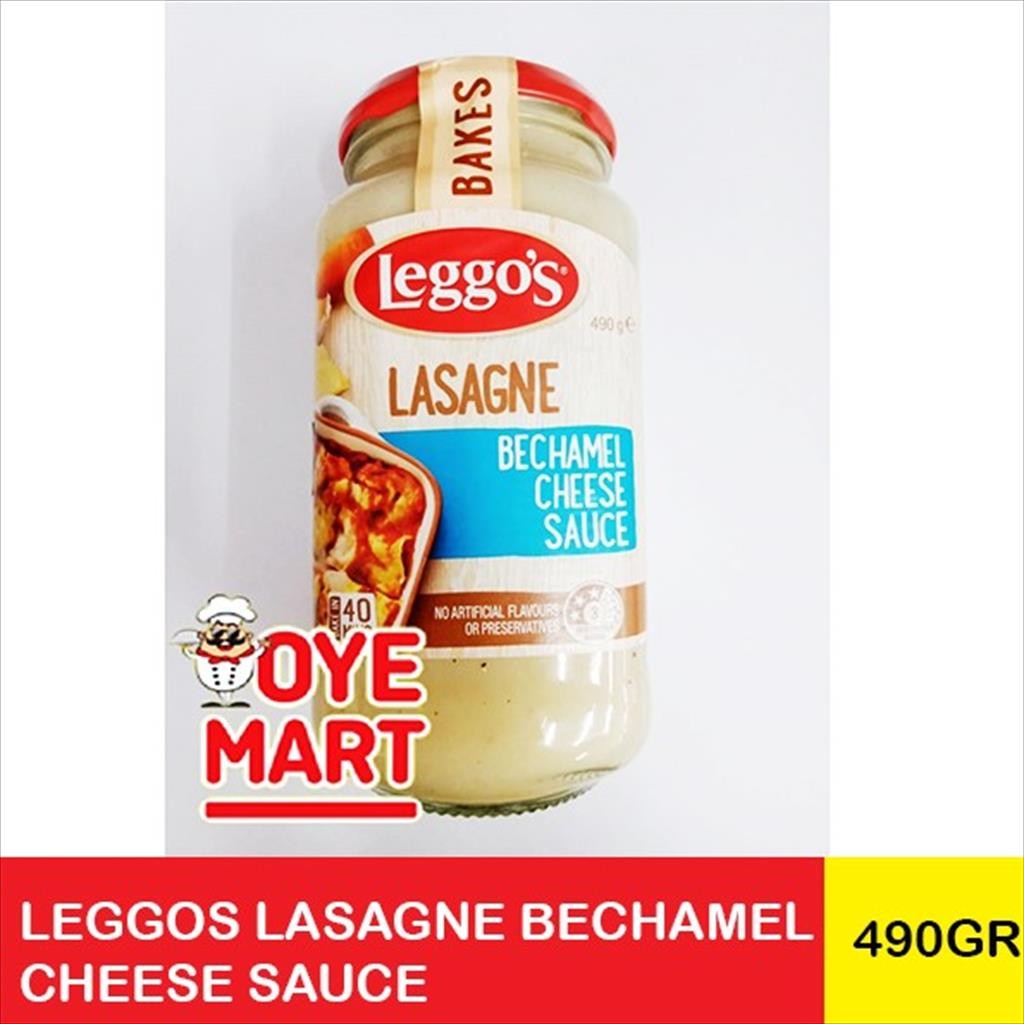 

LEGGOS LASAGNE BECHAMEL CHEESE SAUCE 490GR